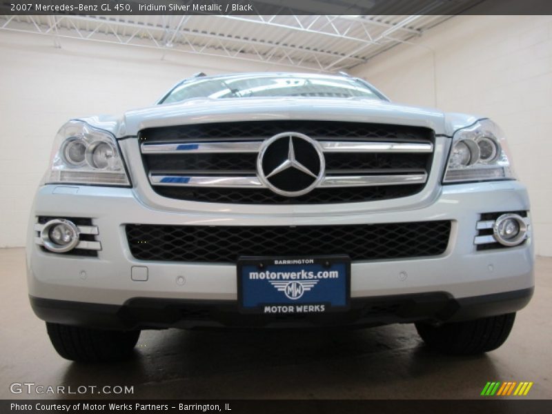Iridium Silver Metallic / Black 2007 Mercedes-Benz GL 450