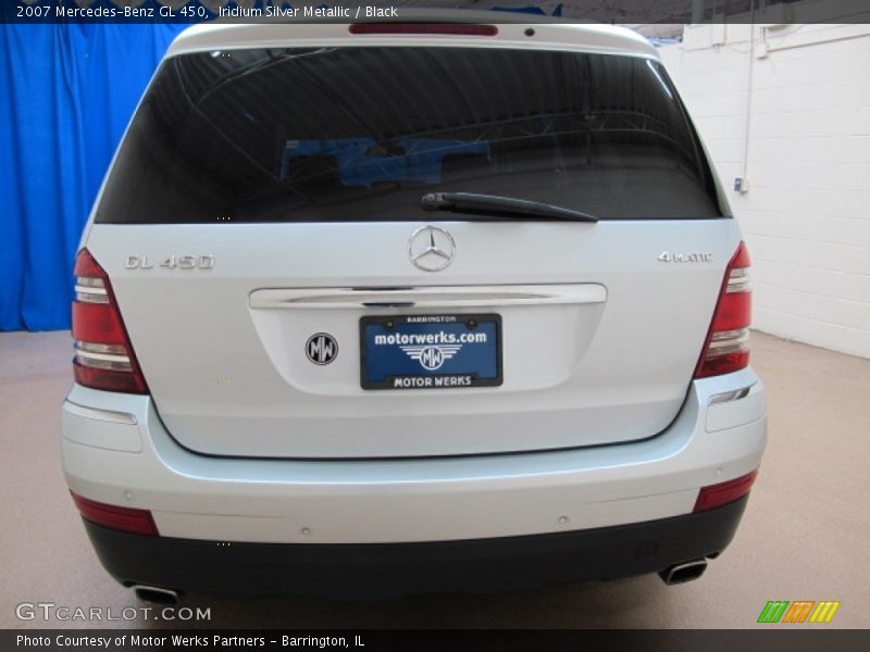 Iridium Silver Metallic / Black 2007 Mercedes-Benz GL 450