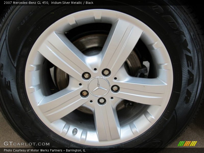 Iridium Silver Metallic / Black 2007 Mercedes-Benz GL 450