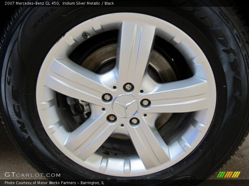 Iridium Silver Metallic / Black 2007 Mercedes-Benz GL 450