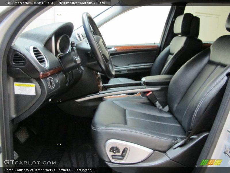 Iridium Silver Metallic / Black 2007 Mercedes-Benz GL 450