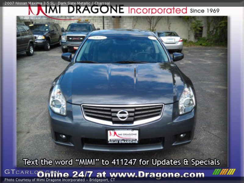 Dark Slate Metallic / Charcoal 2007 Nissan Maxima 3.5 SL