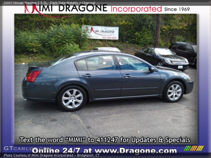 Dark Slate Metallic / Charcoal 2007 Nissan Maxima 3.5 SL