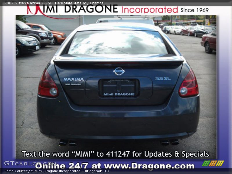Dark Slate Metallic / Charcoal 2007 Nissan Maxima 3.5 SL