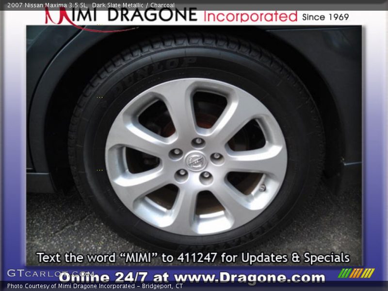 Dark Slate Metallic / Charcoal 2007 Nissan Maxima 3.5 SL