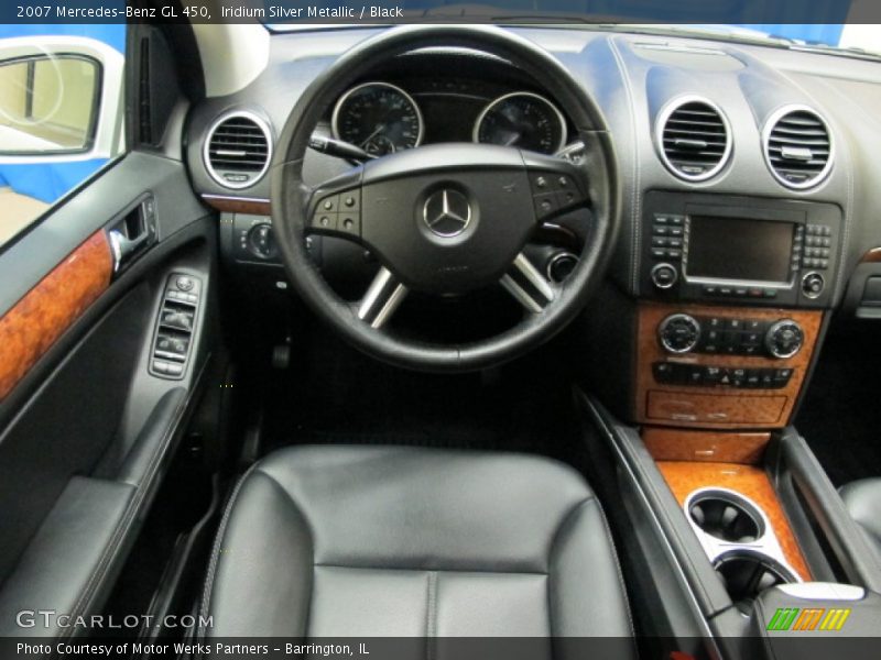 Iridium Silver Metallic / Black 2007 Mercedes-Benz GL 450