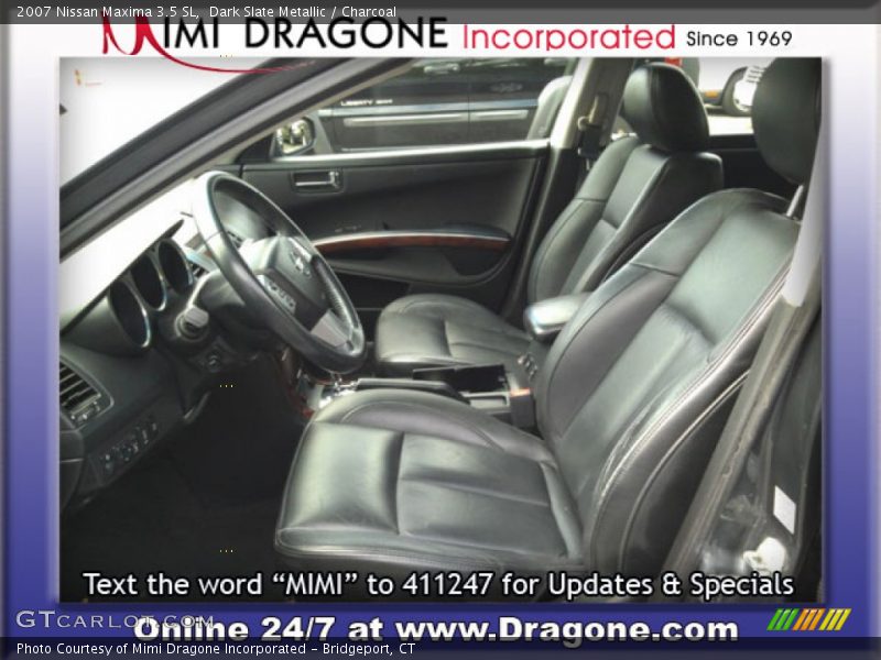 Dark Slate Metallic / Charcoal 2007 Nissan Maxima 3.5 SL