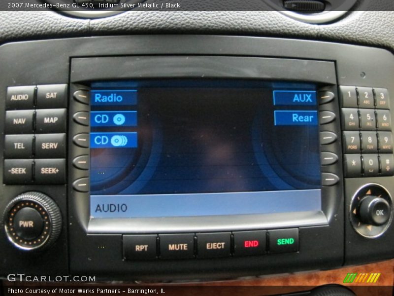 Iridium Silver Metallic / Black 2007 Mercedes-Benz GL 450