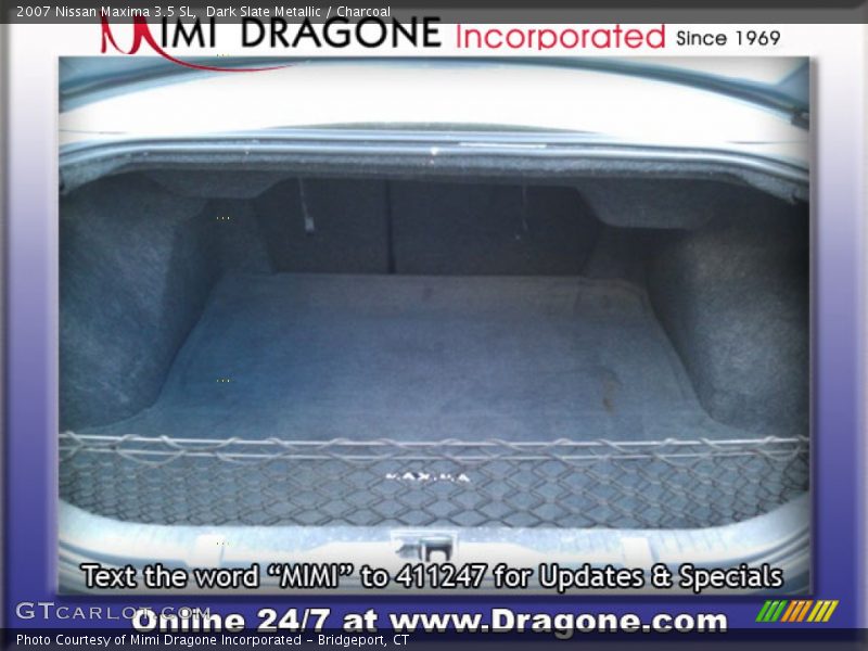 Dark Slate Metallic / Charcoal 2007 Nissan Maxima 3.5 SL