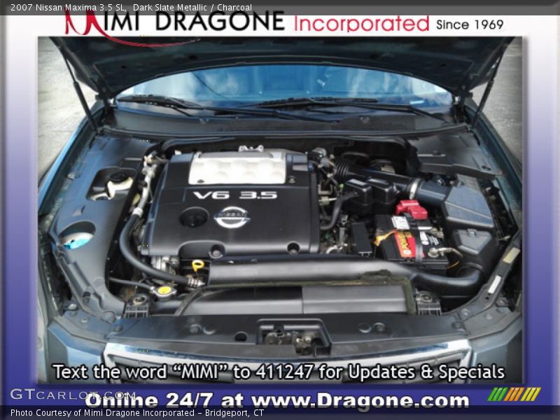 Dark Slate Metallic / Charcoal 2007 Nissan Maxima 3.5 SL