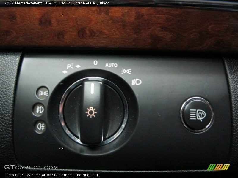 Iridium Silver Metallic / Black 2007 Mercedes-Benz GL 450