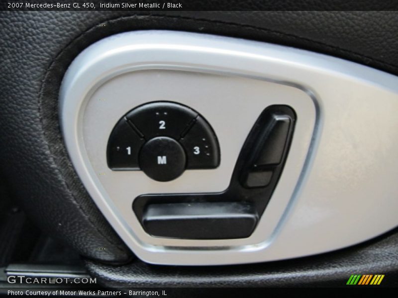 Iridium Silver Metallic / Black 2007 Mercedes-Benz GL 450