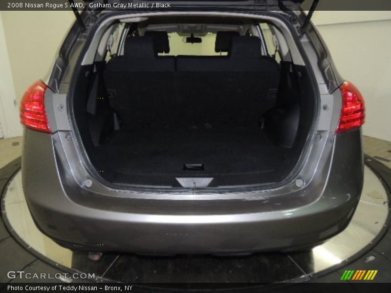 Gotham Gray Metallic / Black 2008 Nissan Rogue S AWD