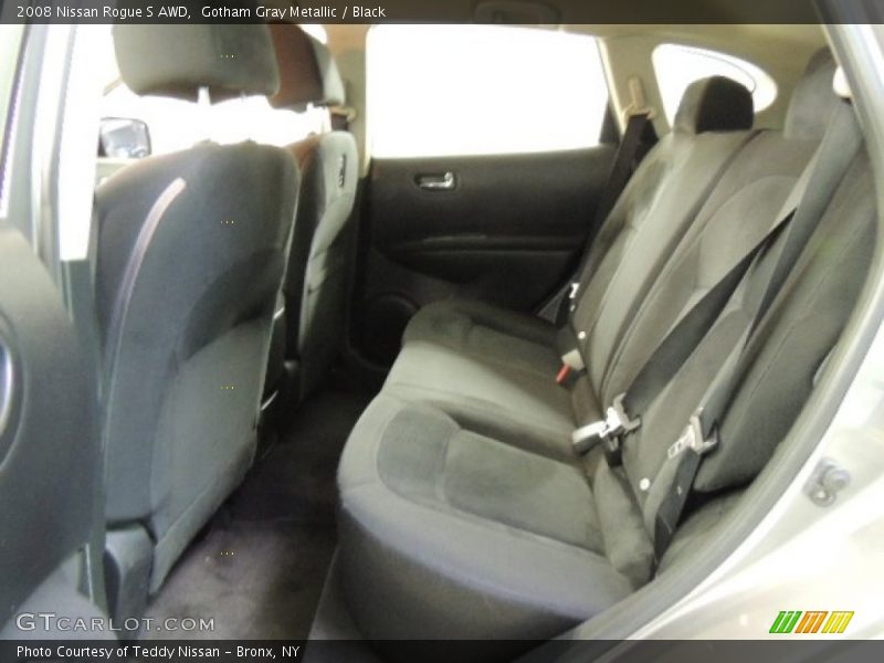 Gotham Gray Metallic / Black 2008 Nissan Rogue S AWD
