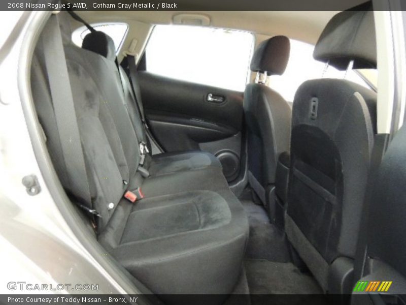 Gotham Gray Metallic / Black 2008 Nissan Rogue S AWD