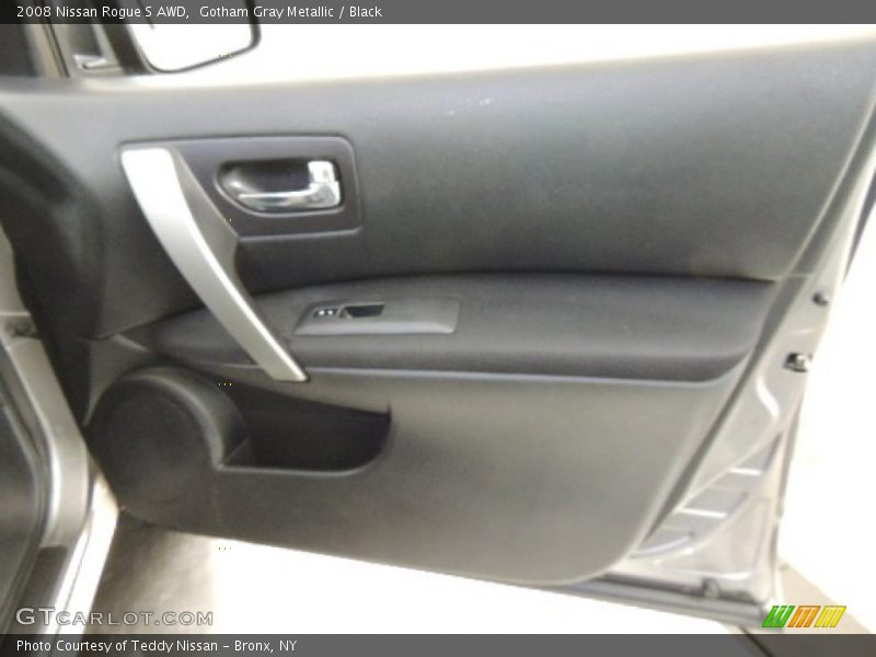 Gotham Gray Metallic / Black 2008 Nissan Rogue S AWD