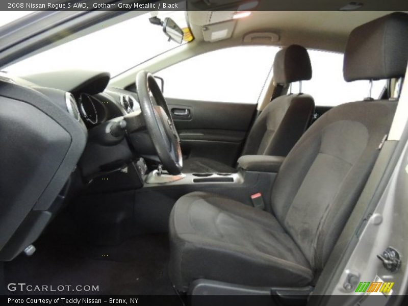 Gotham Gray Metallic / Black 2008 Nissan Rogue S AWD