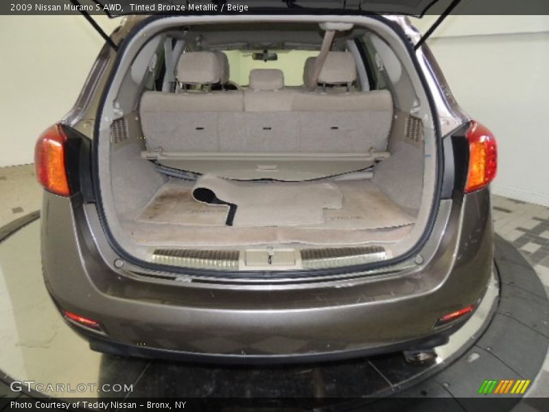 Tinted Bronze Metallic / Beige 2009 Nissan Murano S AWD