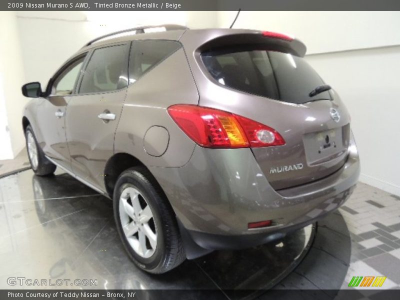 Tinted Bronze Metallic / Beige 2009 Nissan Murano S AWD