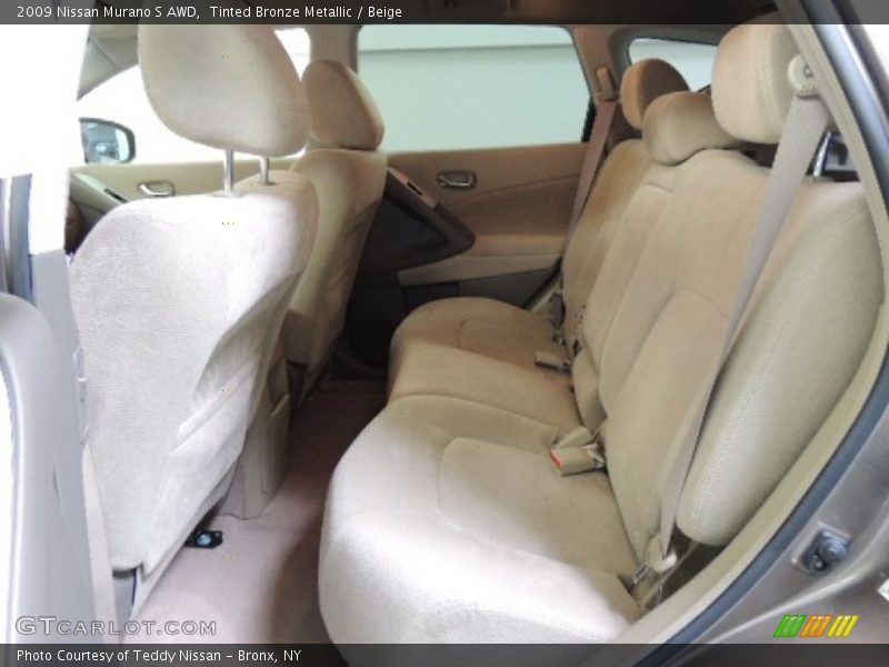 Tinted Bronze Metallic / Beige 2009 Nissan Murano S AWD