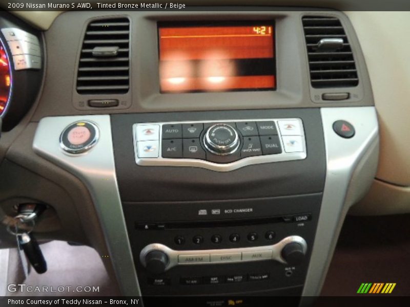 Tinted Bronze Metallic / Beige 2009 Nissan Murano S AWD