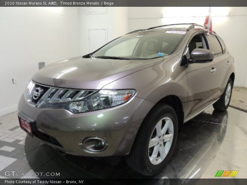 Tinted Bronze Metallic / Beige 2010 Nissan Murano SL AWD