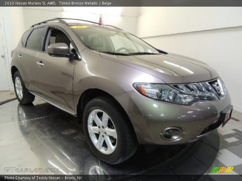 Tinted Bronze Metallic / Beige 2010 Nissan Murano SL AWD