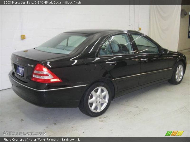 Black / Ash 2003 Mercedes-Benz C 240 4Matic Sedan