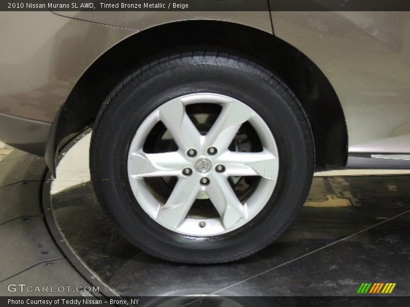 Tinted Bronze Metallic / Beige 2010 Nissan Murano SL AWD