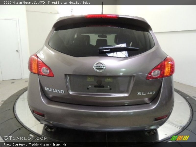Tinted Bronze Metallic / Beige 2010 Nissan Murano SL AWD