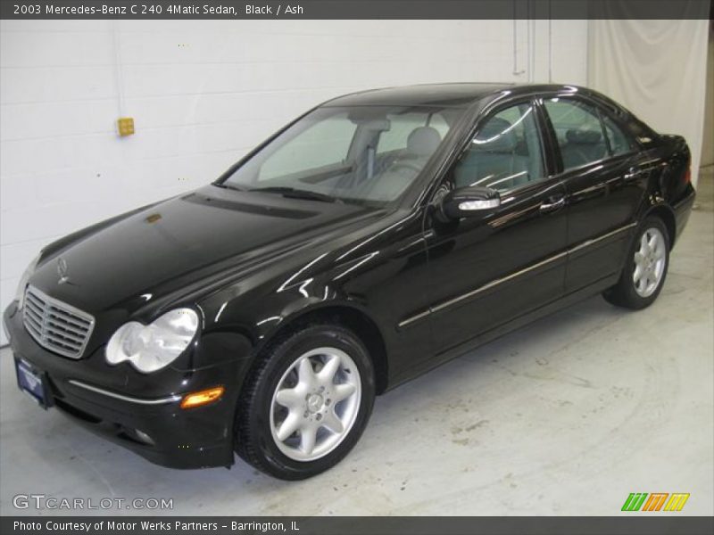 Black / Ash 2003 Mercedes-Benz C 240 4Matic Sedan