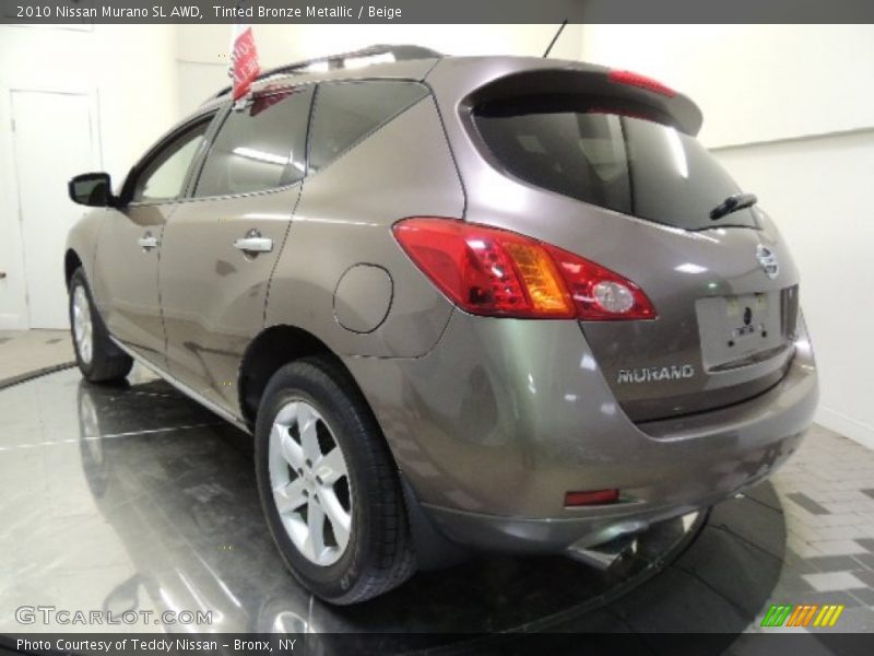 Tinted Bronze Metallic / Beige 2010 Nissan Murano SL AWD