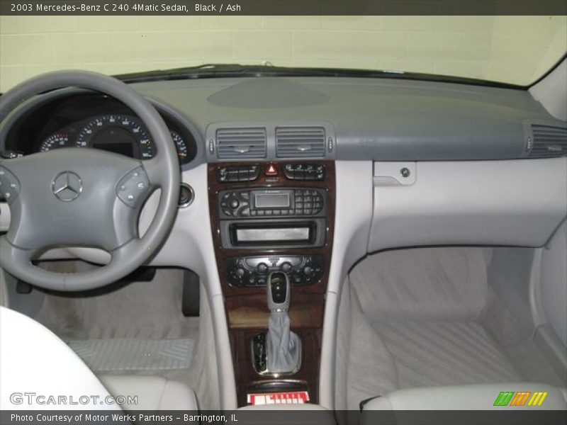 Black / Ash 2003 Mercedes-Benz C 240 4Matic Sedan