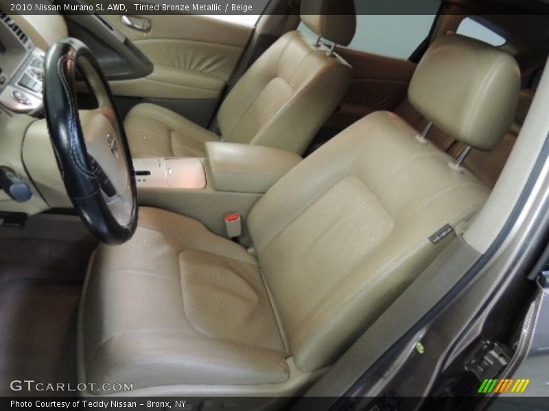 Tinted Bronze Metallic / Beige 2010 Nissan Murano SL AWD
