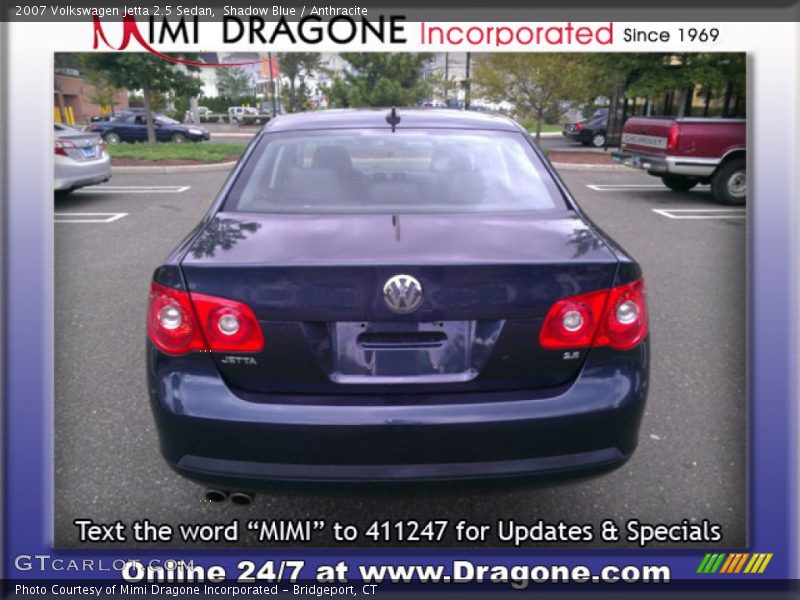 Shadow Blue / Anthracite 2007 Volkswagen Jetta 2.5 Sedan