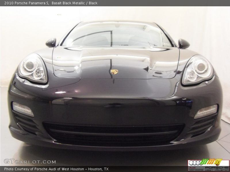 Basalt Black Metallic / Black 2010 Porsche Panamera S