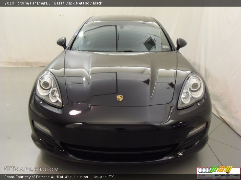 Basalt Black Metallic / Black 2010 Porsche Panamera S