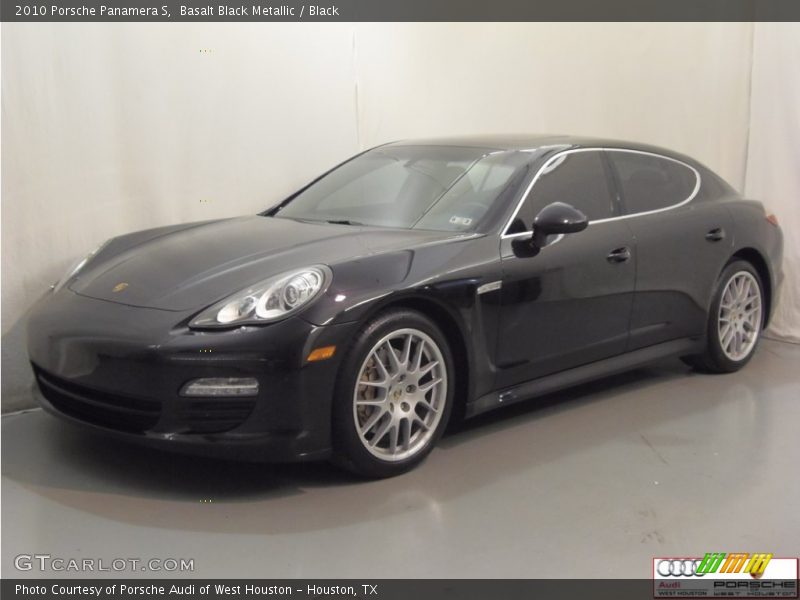 Basalt Black Metallic / Black 2010 Porsche Panamera S