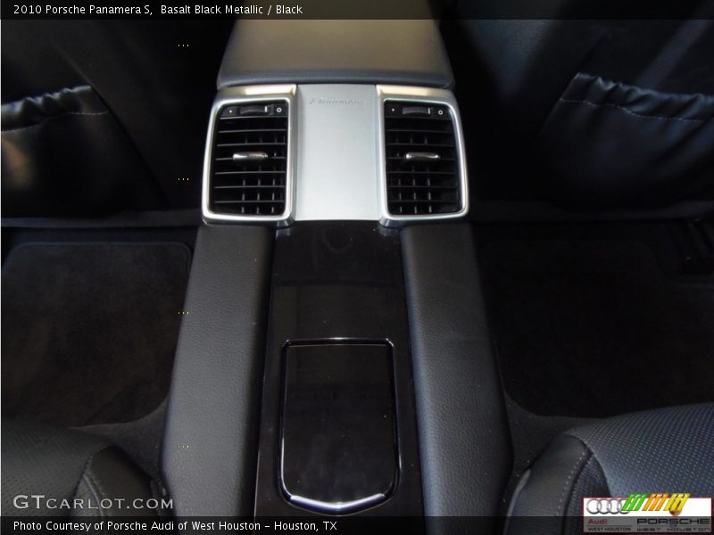 Basalt Black Metallic / Black 2010 Porsche Panamera S