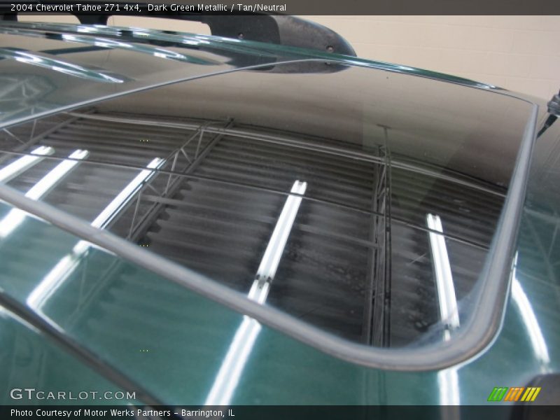 Dark Green Metallic / Tan/Neutral 2004 Chevrolet Tahoe Z71 4x4