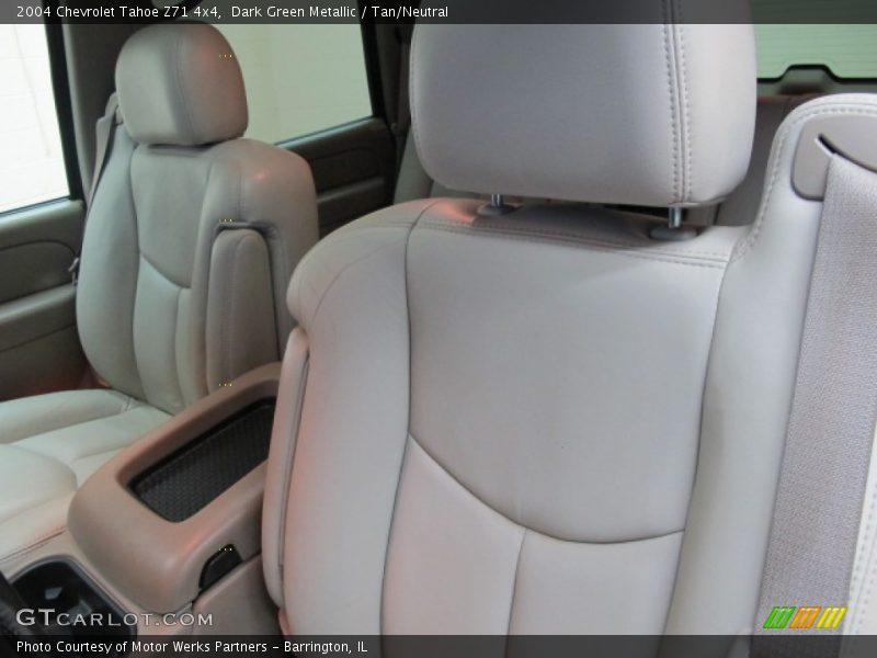 Dark Green Metallic / Tan/Neutral 2004 Chevrolet Tahoe Z71 4x4