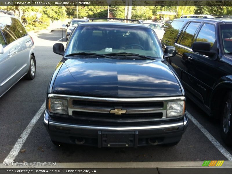 Onyx Black / Graphite 1996 Chevrolet Blazer 4x4