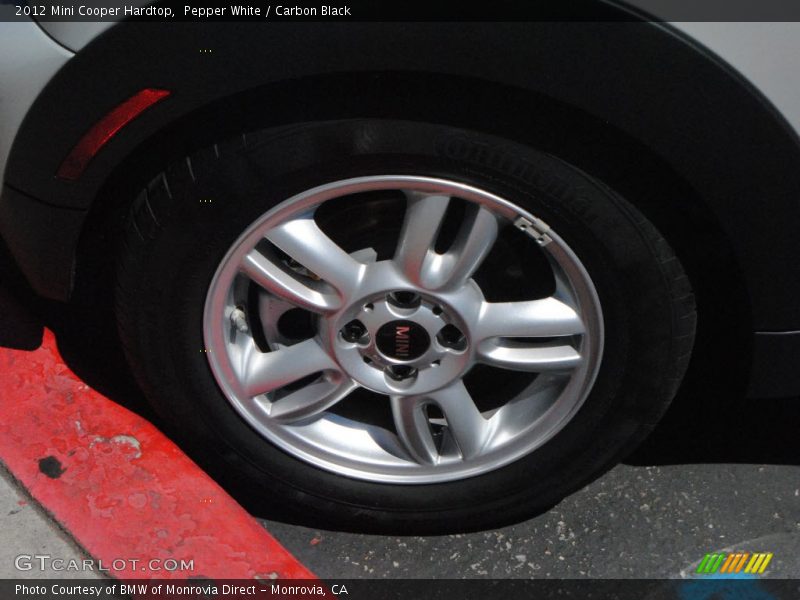 Pepper White / Carbon Black 2012 Mini Cooper Hardtop