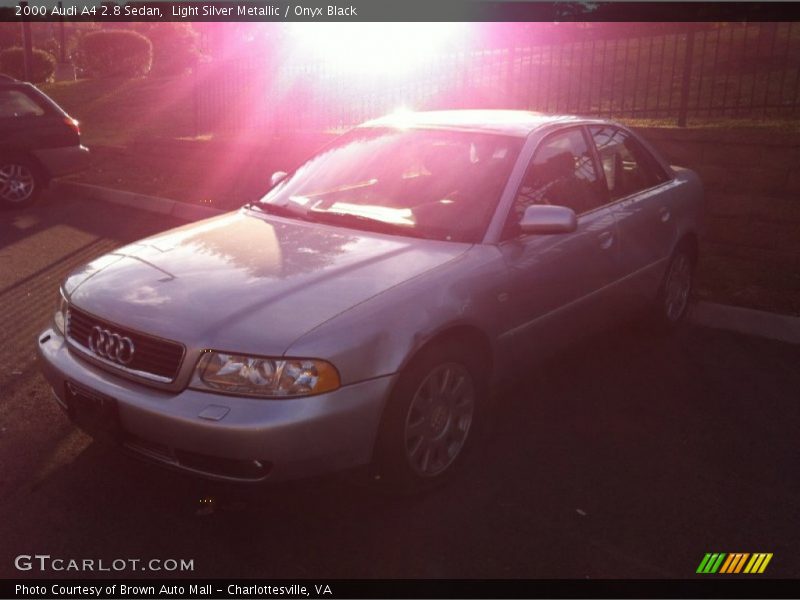Light Silver Metallic / Onyx Black 2000 Audi A4 2.8 Sedan