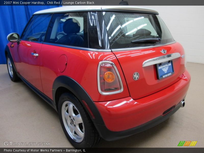 Chili Red / Lounge Carbon Black 2007 Mini Cooper Hardtop