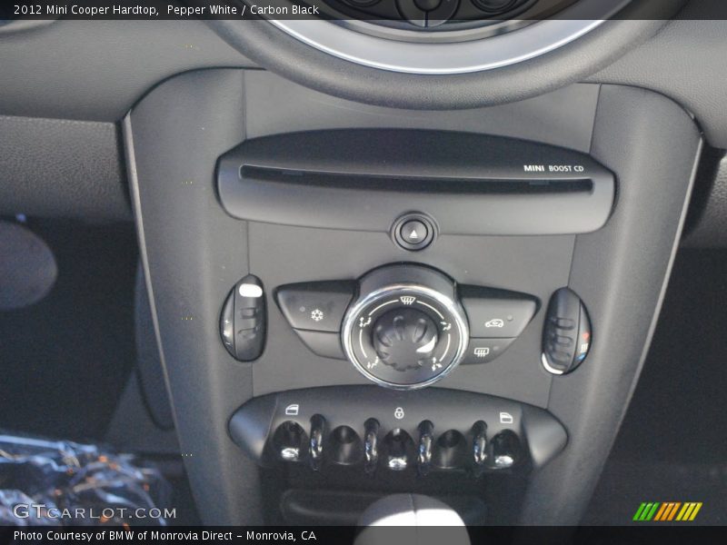 Pepper White / Carbon Black 2012 Mini Cooper Hardtop