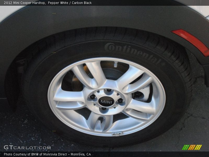 Pepper White / Carbon Black 2012 Mini Cooper Hardtop