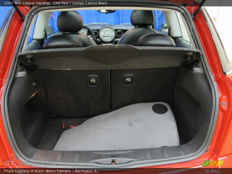 Chili Red / Lounge Carbon Black 2007 Mini Cooper Hardtop