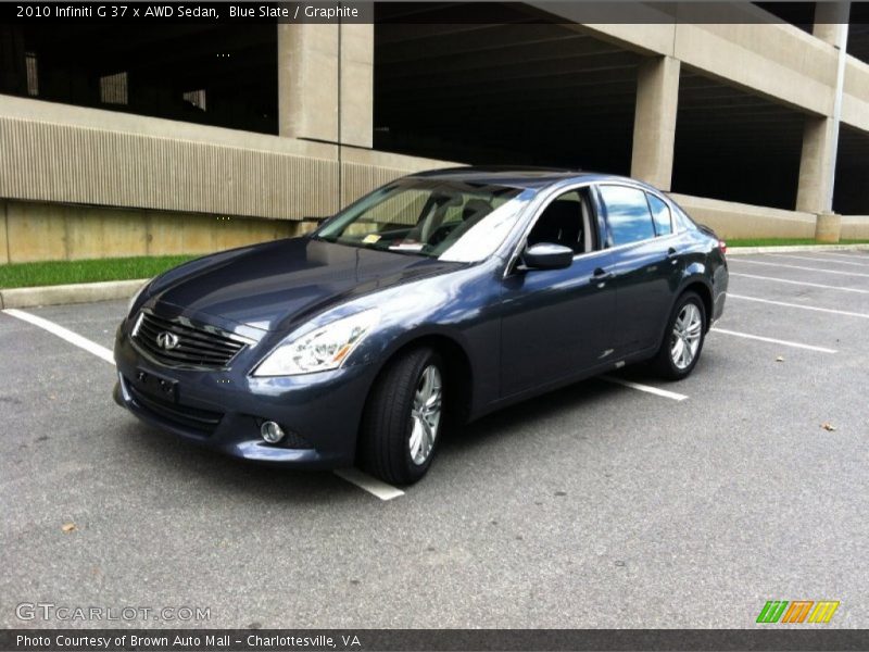 Blue Slate / Graphite 2010 Infiniti G 37 x AWD Sedan