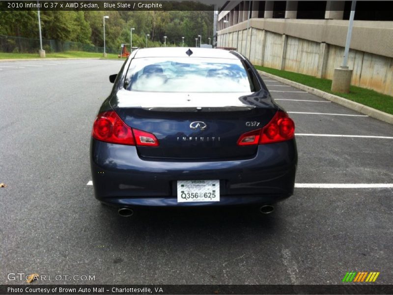 Blue Slate / Graphite 2010 Infiniti G 37 x AWD Sedan